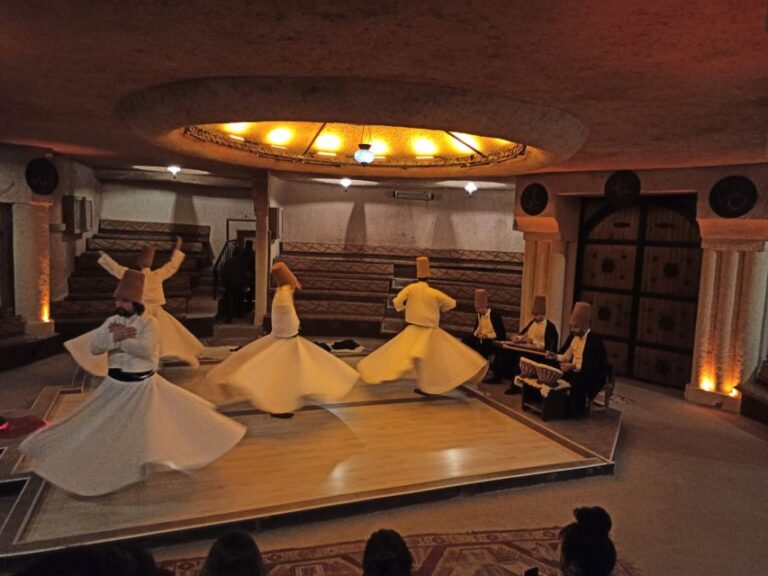 Goreme: Whirling Dervishes Show in Historical Trade Mansion