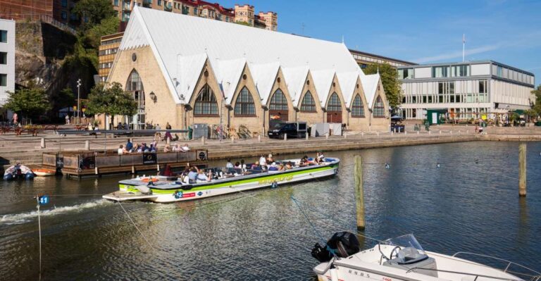 Gothenburg: Hop-On Hop-Off 24-Hour Sightseeing Boat