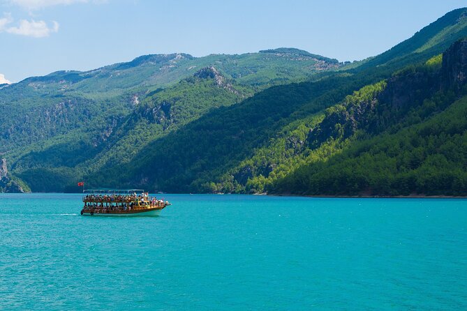 Green Canyon Boat Trip W/Lunch and Drinks From Antalya