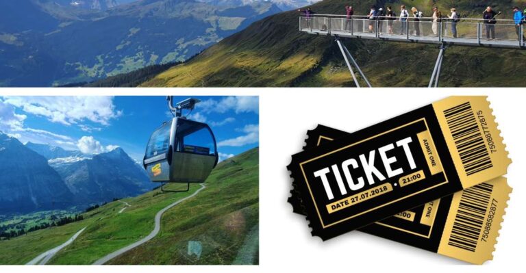 Grindelwald First: Cable Car Ticket With Cliff Walk