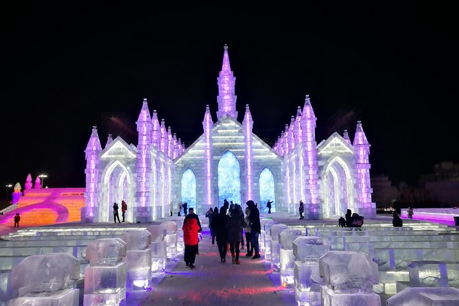 Group Tour to Harbin Ice and Snow World Plus Sun Island Snow Sculpture Festival
