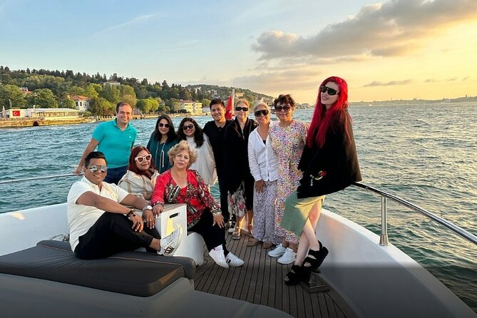 1 guided bosphorus sunset cruise on luxurious yacht small group cruise Guided Bosphorus Sunset Cruise on Luxurious Yacht - Small Group Cruise