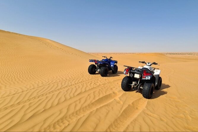 1 guided desert safari with dinner and quad biking in dubai Guided Desert Safari With Dinner and Quad Biking in Dubai
