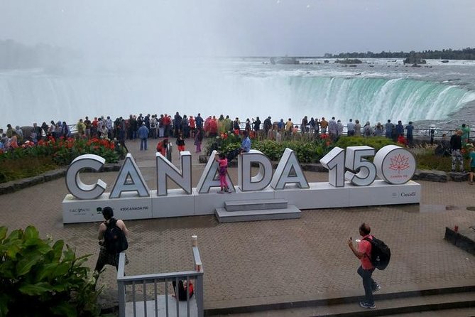 1 half day canadian side sightseeing tour of niagara falls with cruise lunch Half-Day Canadian Side Sightseeing Tour of Niagara Falls With Cruise & Lunch