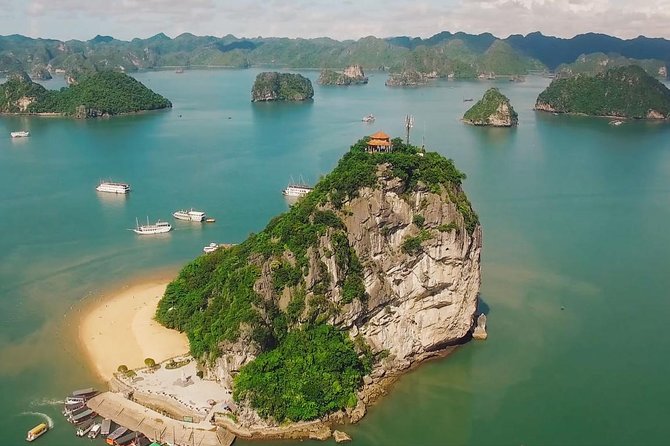 1 half day explore halong bay with lunch sung sot cave titop island and kayaking Half Day Explore Halong Bay With Lunch, Sung Sot Cave, Titop Island and Kayaking