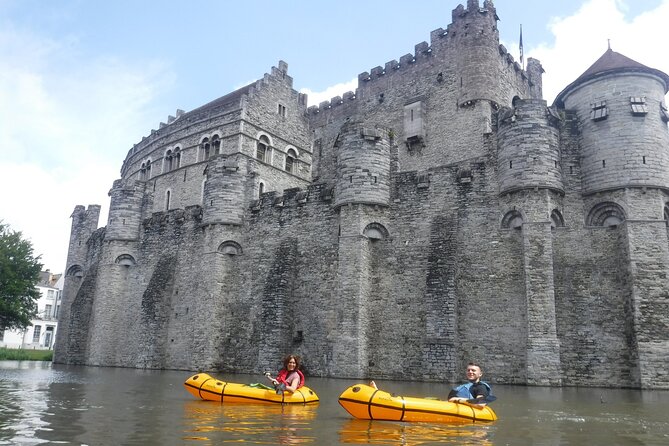 Half-Day Guided Inflatable Packraft in Ghent
