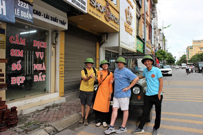 Half Day : Hanoi City Jeep Tours