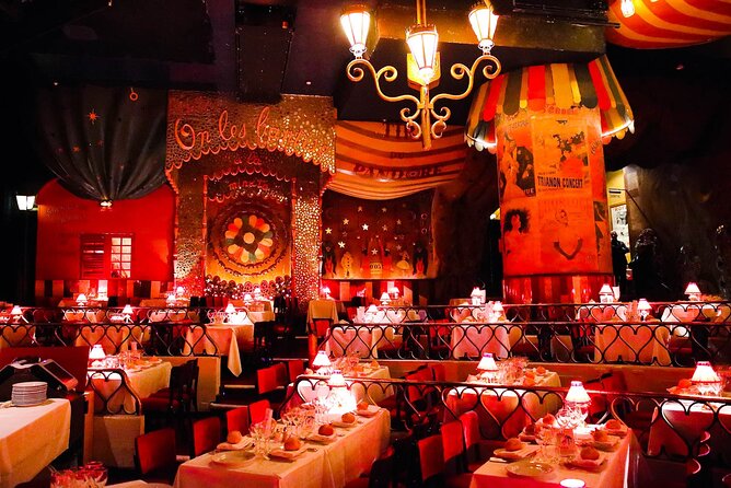 Half Day Private Night Tour in Paris With Moulin Rouge Visit