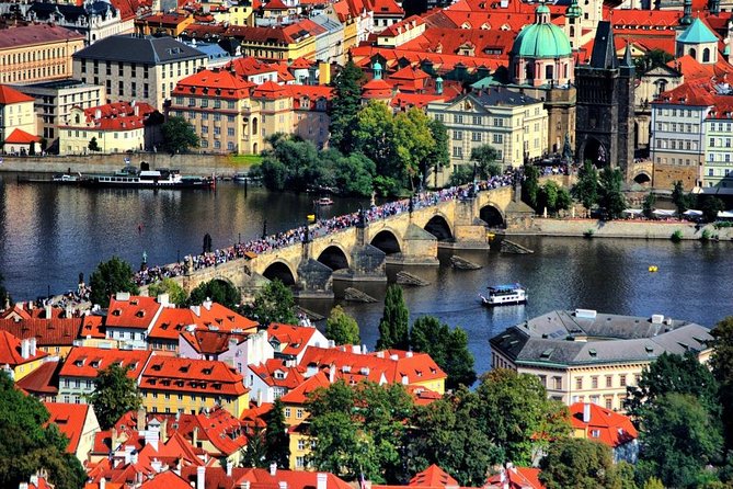 Half-Day Private Tour of Prague River Cruise by Luxury Mercedes
