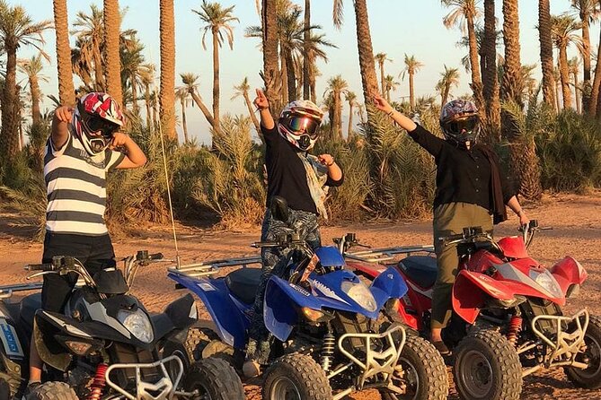 Half Day Quad Bike at Landscape of Marrakech and Spa Hamam From Casablanca