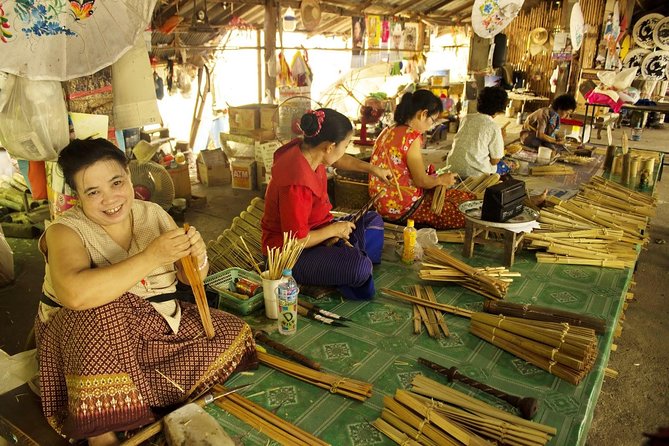 Half Day Traditional Handicraft Craftsmanship Tour From Chiang Mai