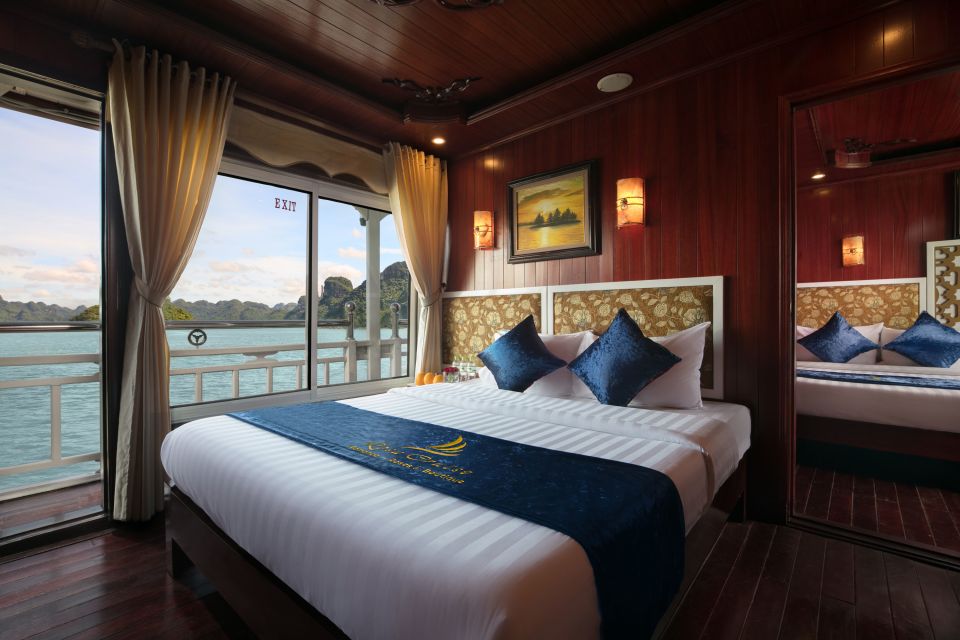1 halong bay 3 day 2 night 4 star cruise with transfer Halong Bay: 3-Day 2-Night 4-Star Cruise With Transfer