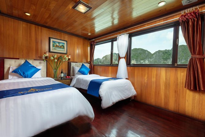 Halong Bay Deluxe Cruise 2d/1n: Kayaking, Swimming, Titop Island & Surprise Cave