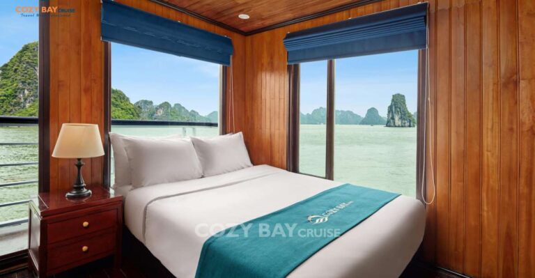 Hanoi: Cozy Halong Bay Overnight Cruise With Meals