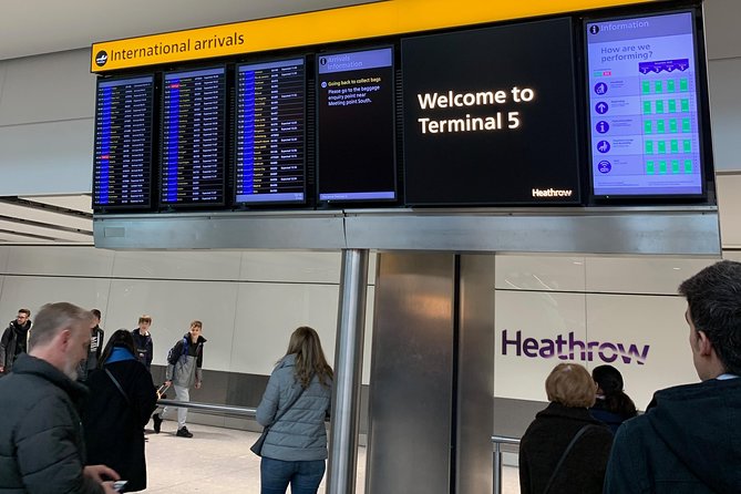 Heathrow Airport Arrival To London Via Windsor Castle
