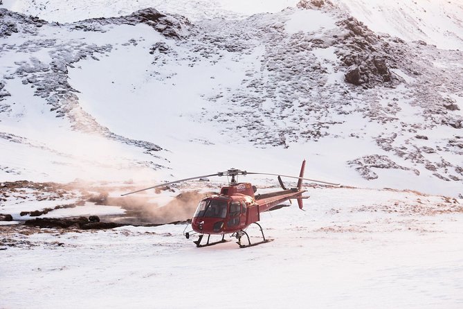 Helicopter Flight Over Geothermal Landscapes From Reykjavik