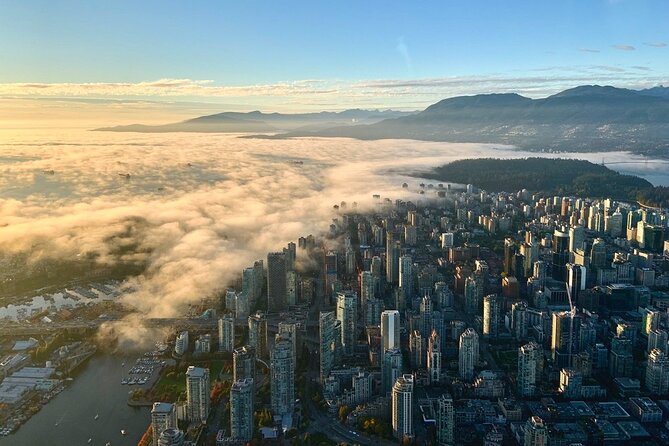 Helicopter Tour of Vancouver City (Depart YPK)