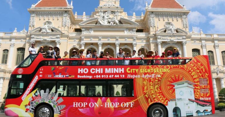 Ho Chi Minh City: City Sightseeing Panoramic Bus Tour