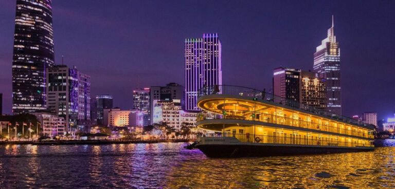 Ho Chi Minh City: Saigon River Dinner Cruise With Pickup