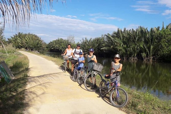 Hoi an Countryside Biking Tour(Vegetable Village -Basket Boat – Fishing Village)