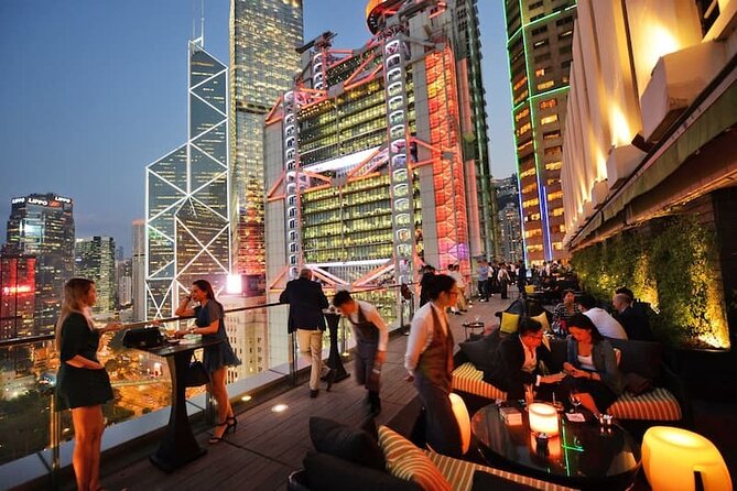 Hong Kong Guided Dinner Laser Show Lounge Entry () 200 Booked