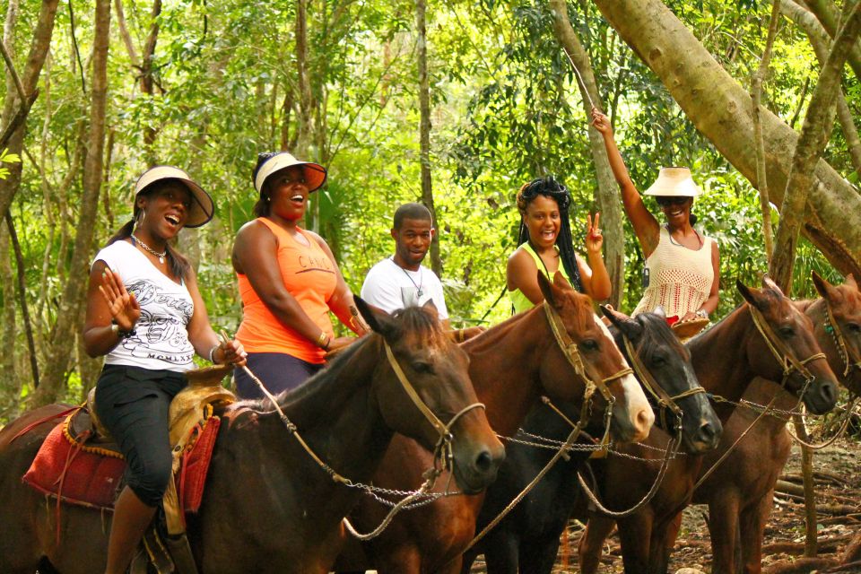 1 horseback riding in the tropical jungle Horseback Riding in the Tropical Jungle