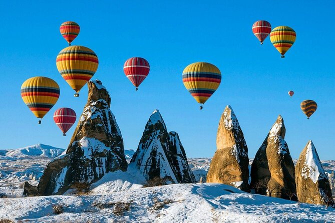 Hot Air Balloon Rides in Cappadocia Over Goreme With Pick up