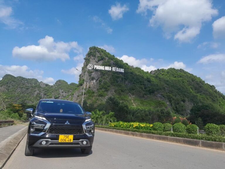Hue to Phong Nha by Private Car With Proffesional Driver