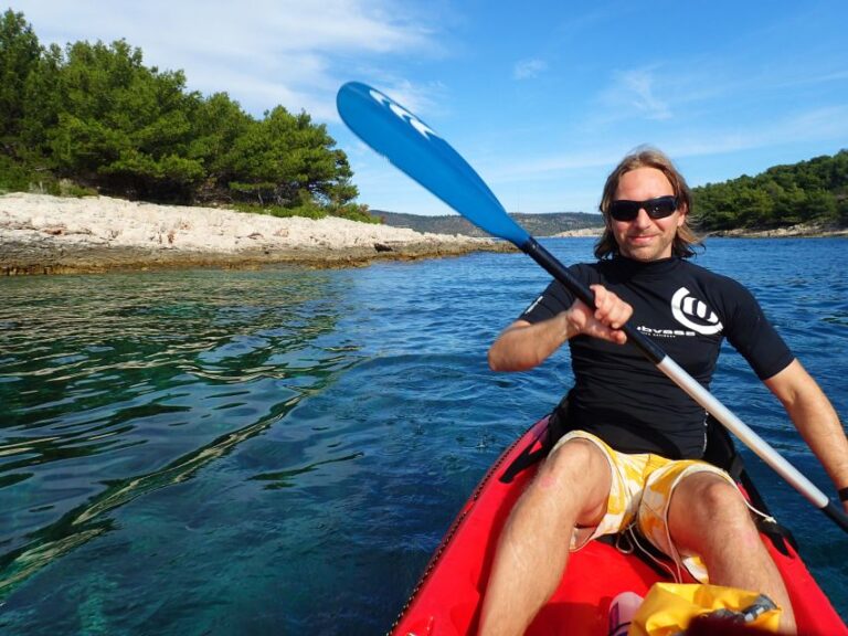 Hvar: Pakleni Islands Self-Guided Kayaking Tour