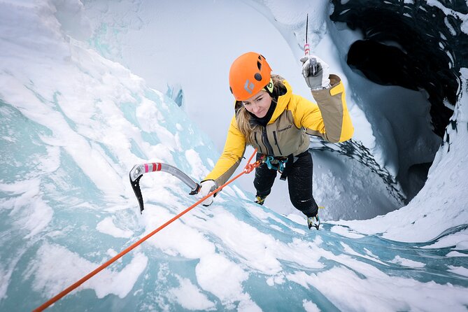 Ice Climbing Captured – Professional Photos Included in Iceland