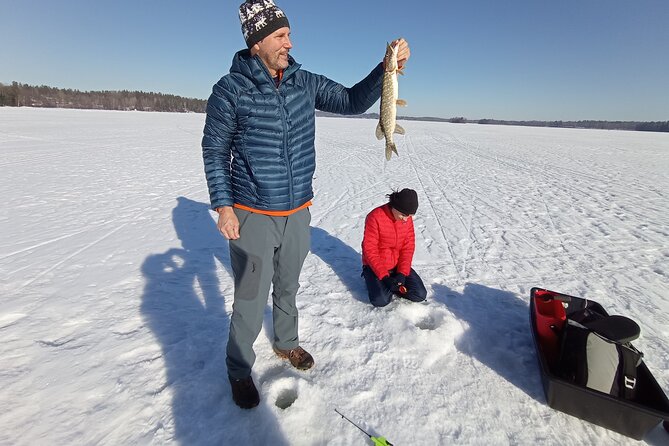 Ice Fishing Experience With Backpacker Helsinki Tour