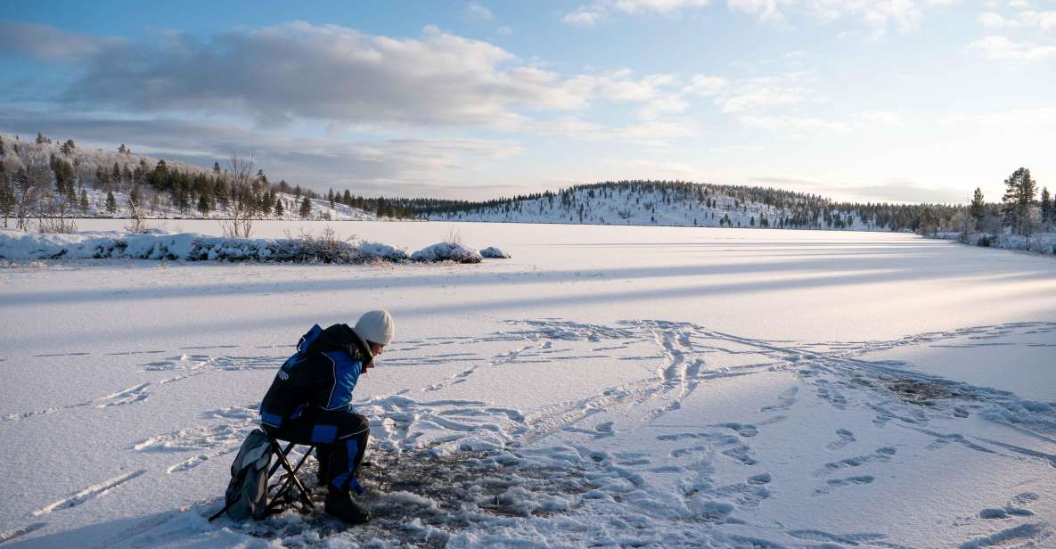 1 ice fishing open fire cooking 2 Ice Fishing & Open Fire Cooking