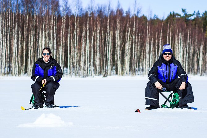 Ice Fishing Trip in Rovaniemi