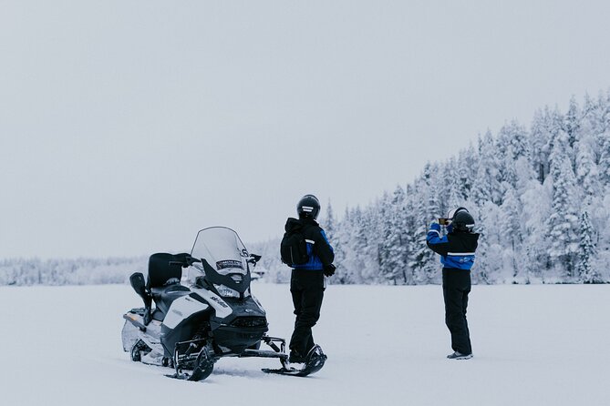 Ice Karting and Snowmobiling in Levi