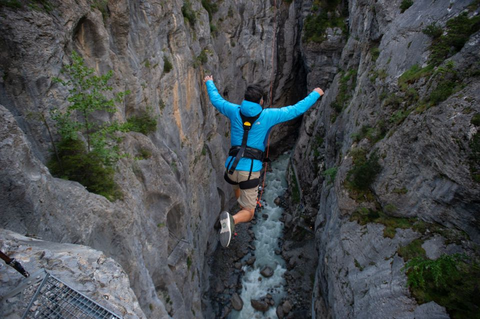 1 interlaken canyon swing in grindelwald Interlaken: Canyon Swing in Grindelwald