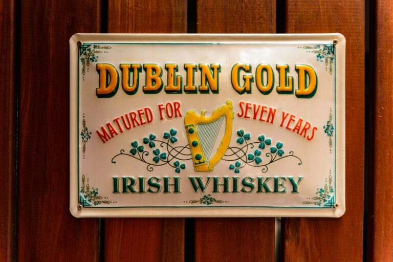 Irish Whiskey Private Tasting Tour in Dublin