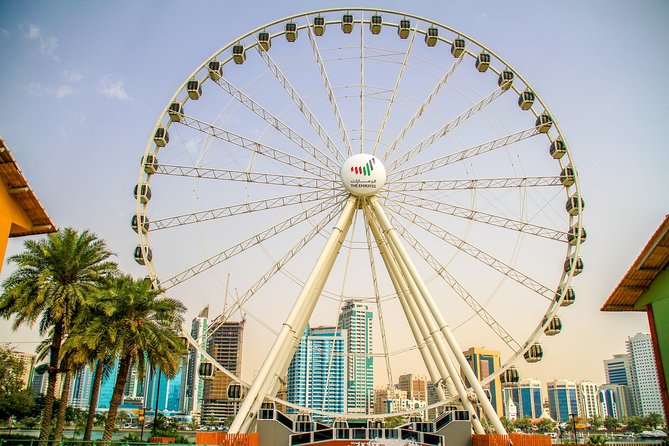 1 island of legend entrance eye of emirates wheel time train ride Island of Legend Entrance Eye of Emirates Wheel & Time Train Ride
