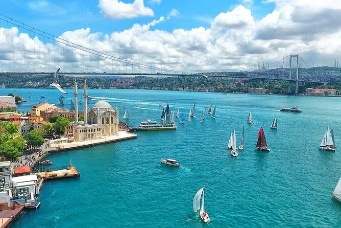 Istanbul Boat Cruise and Dolmabahce Palace & Two Continents