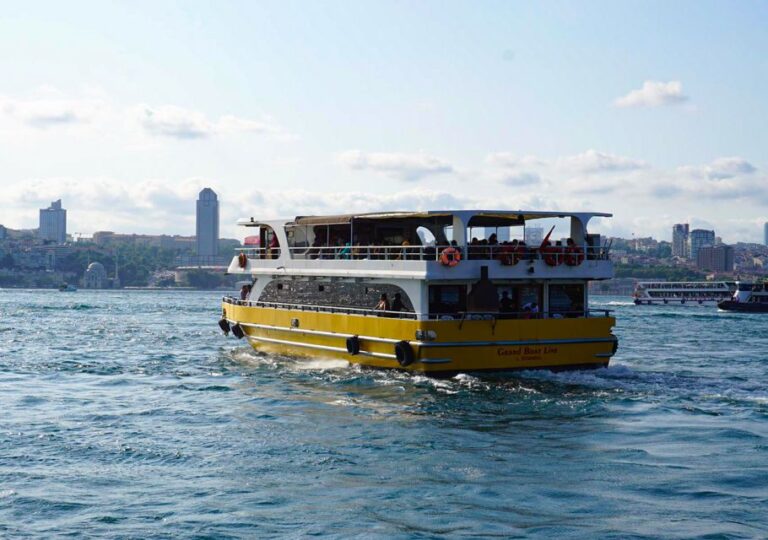 Istanbul: Bosphorus and Golden Horn Tour With Live Guide