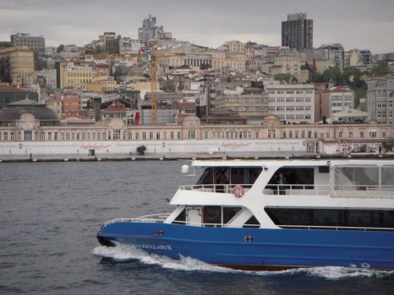 Istanbul: Bosphorus Cruise With Smartphone Audio Guide