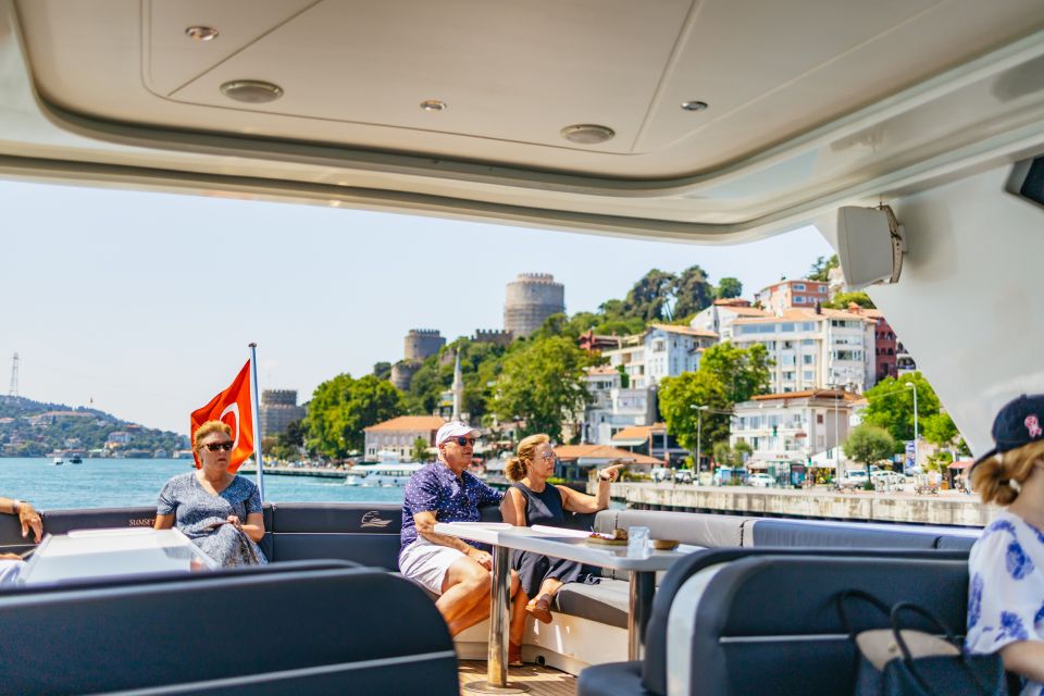 1 istanbul bosphorus yacht cruise with stopover on asian side Istanbul: Bosphorus Yacht Cruise With Stopover on Asian Side
