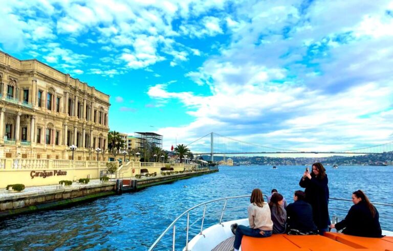 Istanbul: Small Group Daytime Yacht Cruise W/Fruits & Snacks