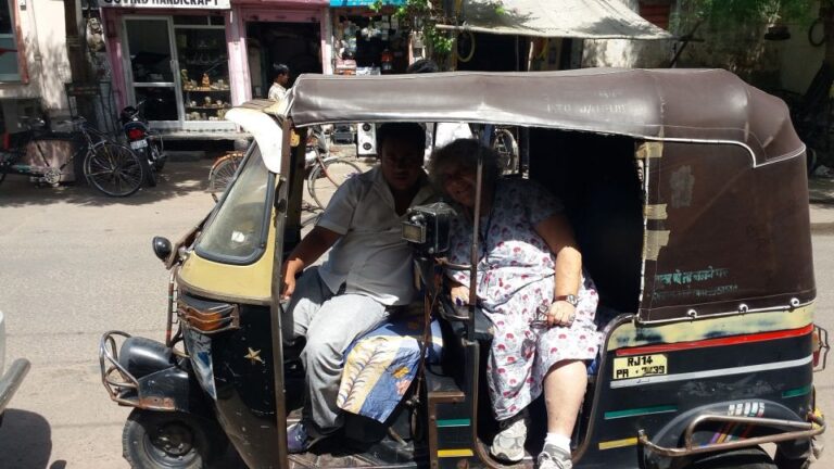 Jaipur: Private Full-Day City Tour by Tuk-Tuk With Pick-Up