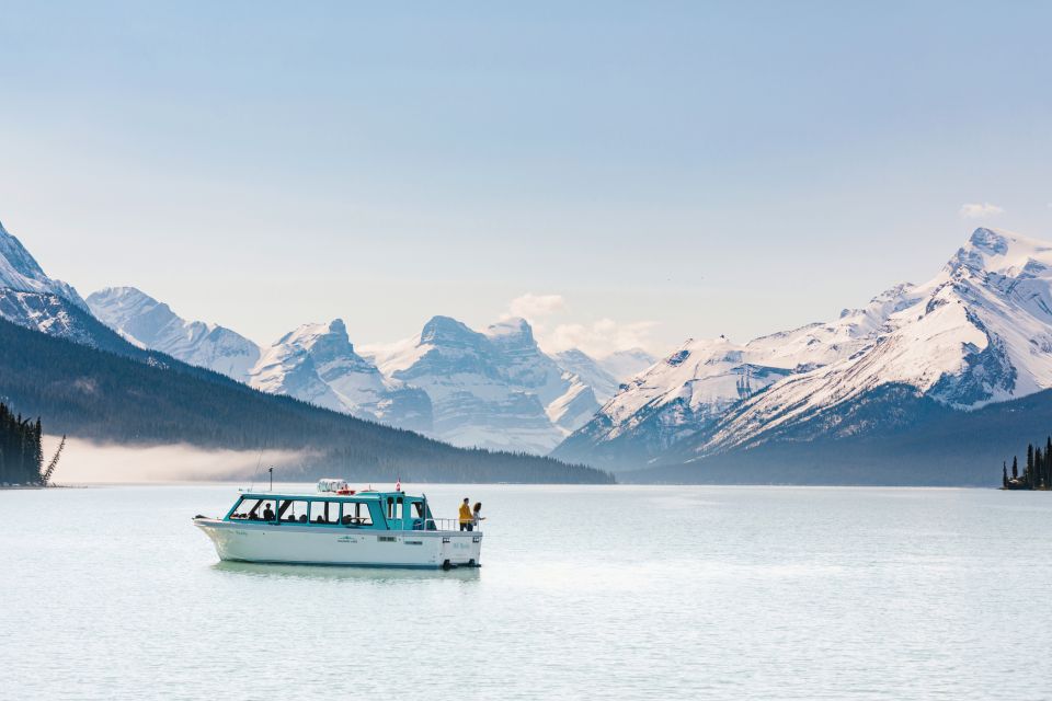 1 jasper national park maligne lake cruise with guide Jasper National Park: Maligne Lake Cruise With Guide