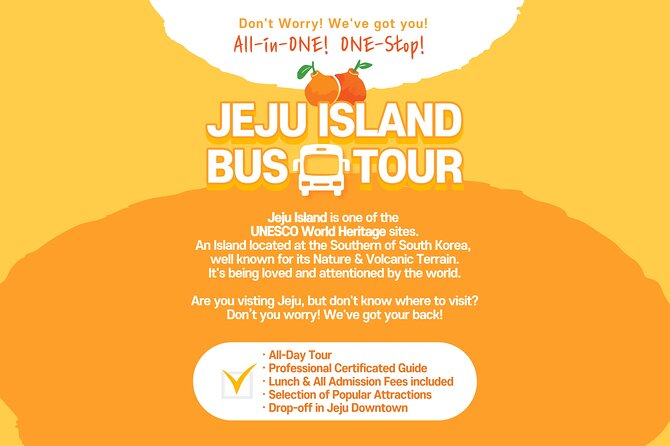 Jeju Island South UNESCO Day Tour With Lunch Included