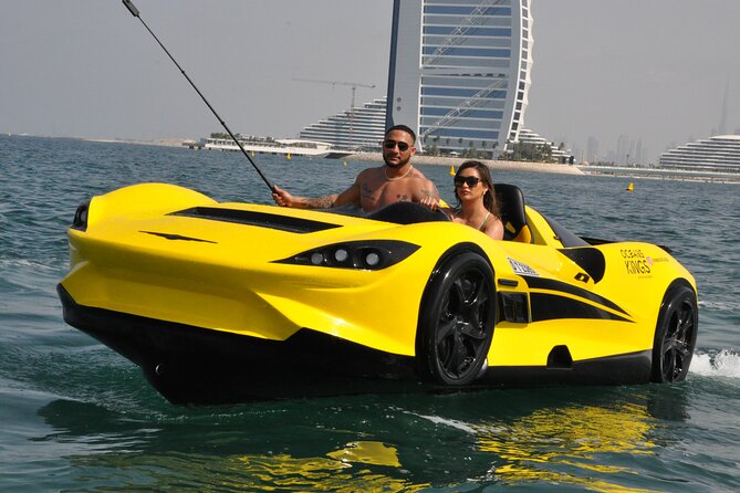 Jet Car in Dubai Private Tour 60min: Burj Al Arab to Atlantis