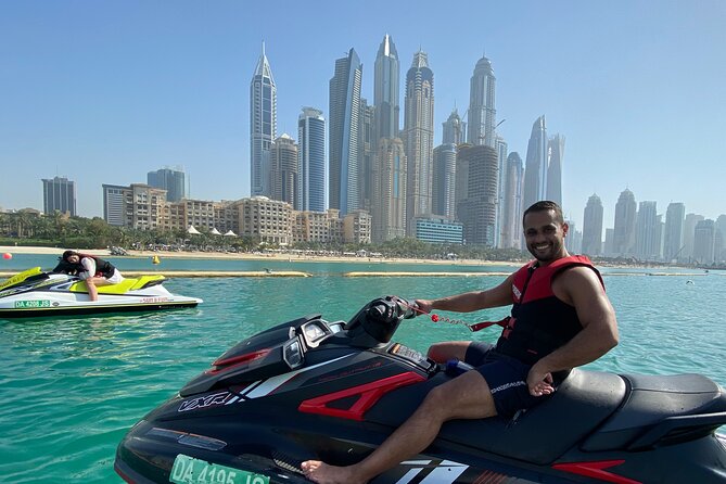 1 jet ski dubai marina tour 2h Jet-ski Dubai Marina Tour - 2H