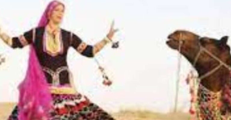 Jodhpur Camel Ride With Rajasthani Folk Dancing With Sumer