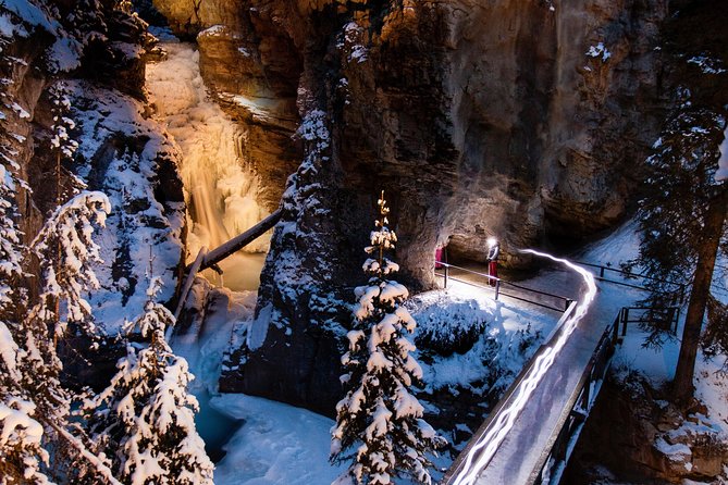 Johnston Canyon Evening Icewalk