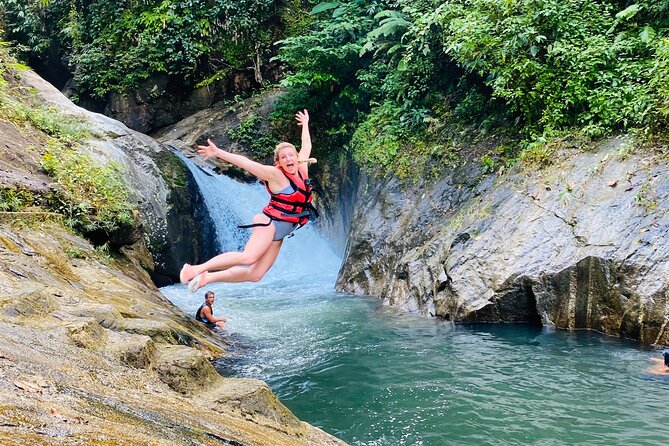 1 jungle trekking to waterfall and adventure tubing 45 mins only khao lak Jungle Trekking to Waterfall and Adventure Tubing 45 Mins. (Only Khao Lak)